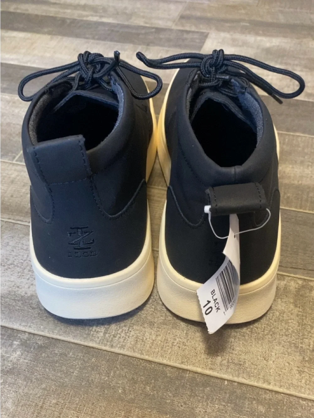 Izod Black Chukka Boots Size 10